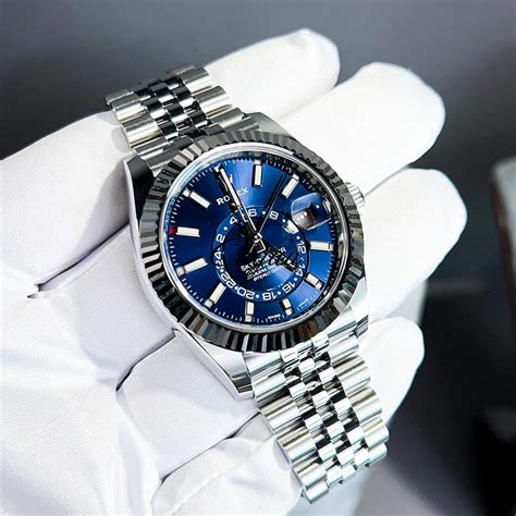 rolex sky dweller blau lieferzeit|Die neue Sky.